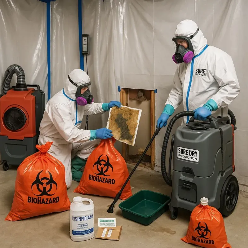 Contaminated Water Handling Protocols process in Hiawatha, IA